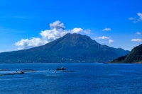 桜島と錦江湾